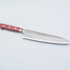 Tsunehisa Aogami Super Tsuchime Migaki Western Red Gyuto 21 cm
