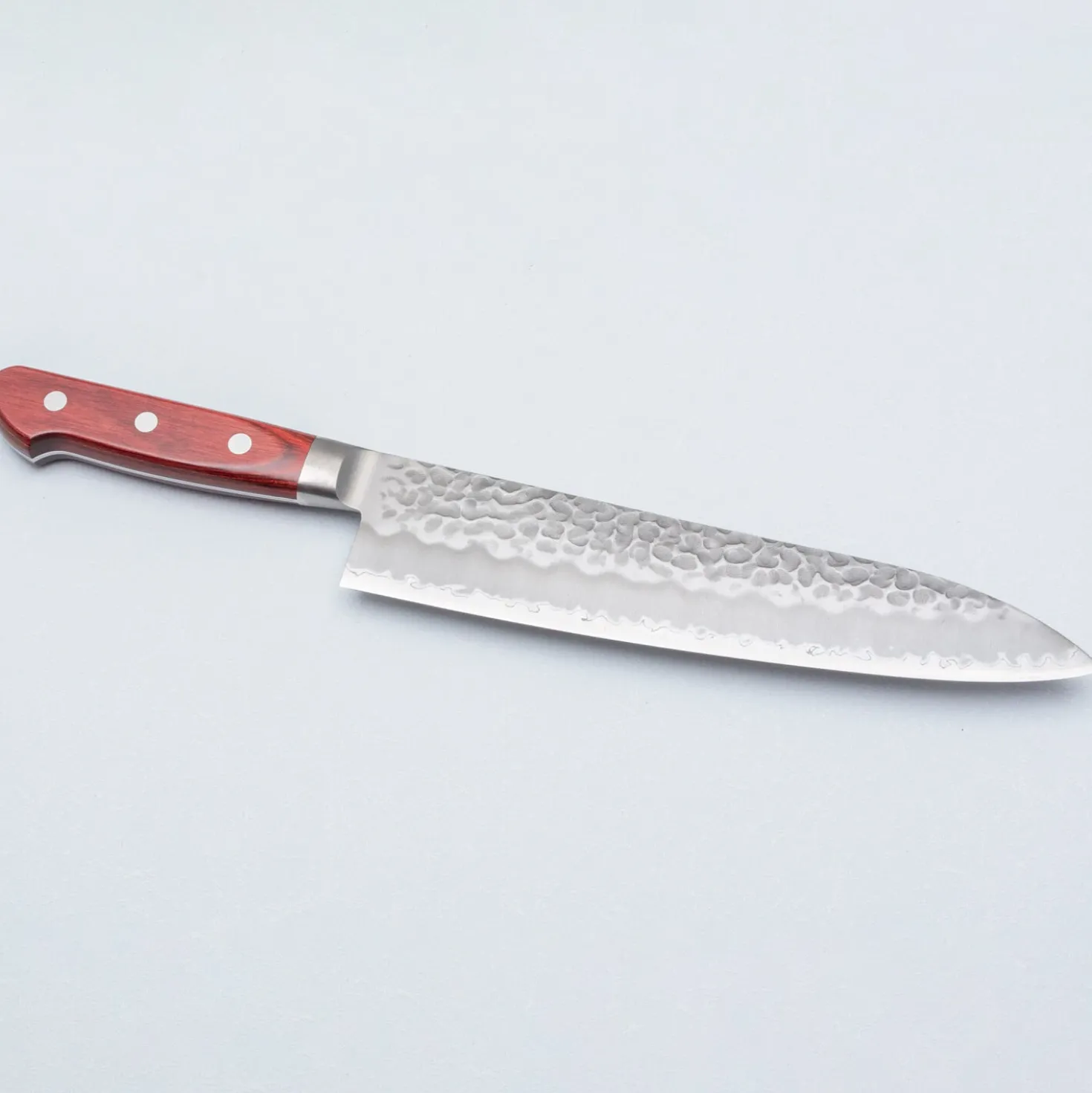 Tsunehisa Aogami Super Tsuchime Migaki Western Red Gyuto 21 cm