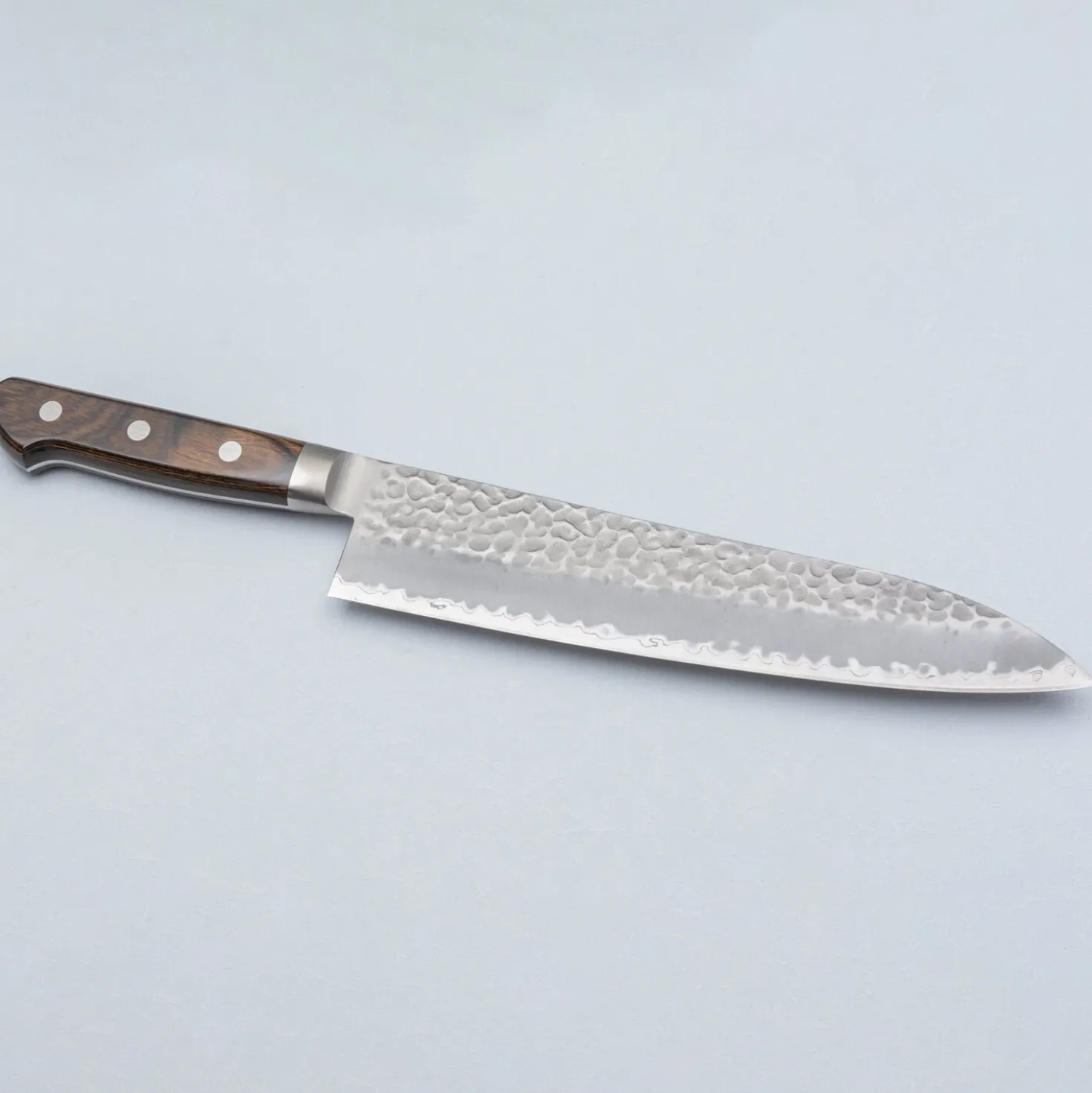 Tsunehisa Aogami Super Tsuchime Migaki Western Brown Gyuto 21 cm