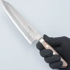 Tsunehisa Aogami Super Tsuchime Migaki Western Brown Gyuto 21 cm