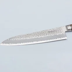 Tsunehisa Aogami Super Tsuchime Migaki Western Brown Gyuto 21 cm