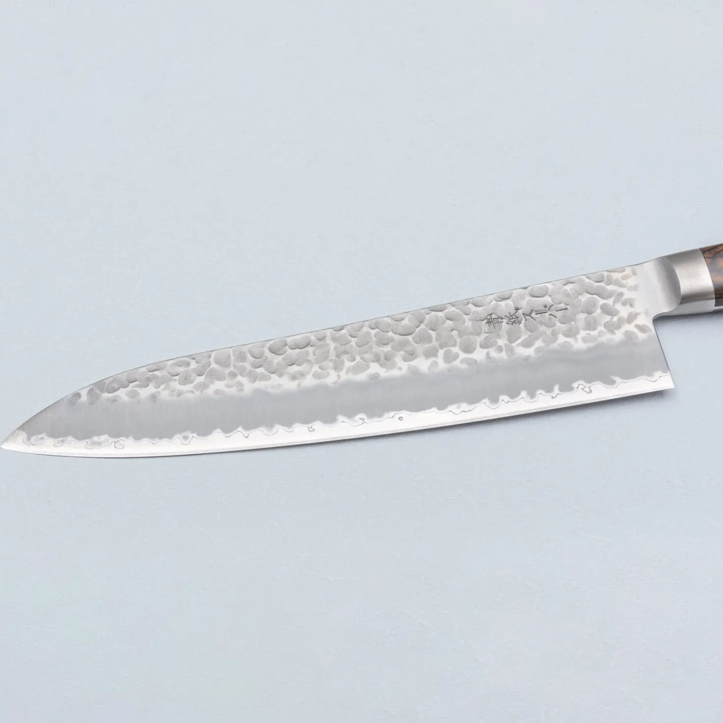 Tsunehisa Aogami Super Tsuchime Migaki Western Brown Gyuto 21 cm