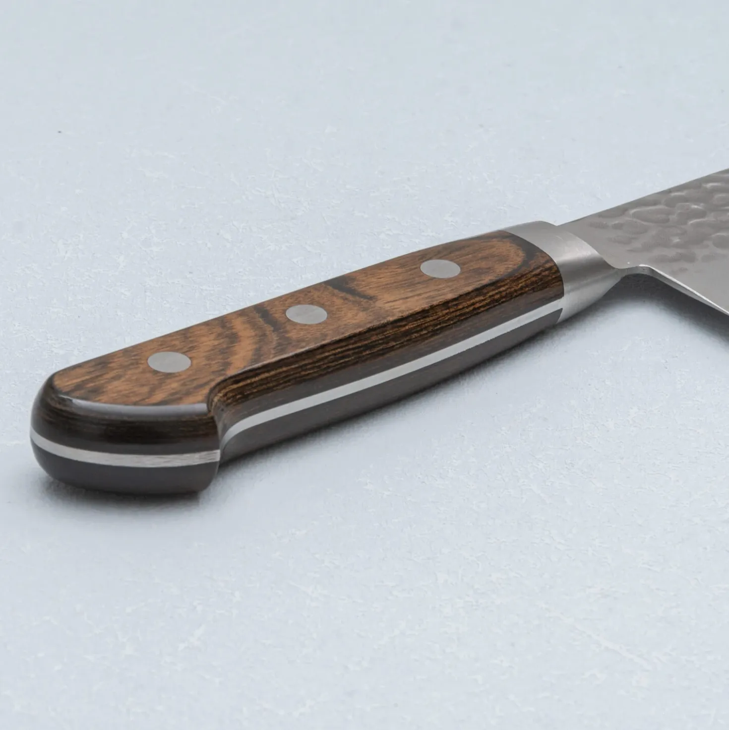 Tsunehisa Aogami Super Tsuchime Migaki Western Brown Gyuto 21 cm