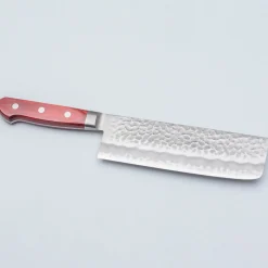 Tsunehisa Aogami Super Tsuchime Migaki Western Red Nakiri 16.5 cm