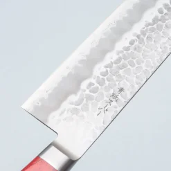 Tsunehisa Aogami Super Tsuchime Migaki Western Red Nakiri 16.5 cm