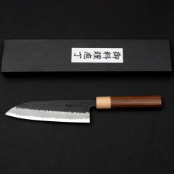 Tsunehisa Aogami Super Tsuchime Kurouchi Santoku