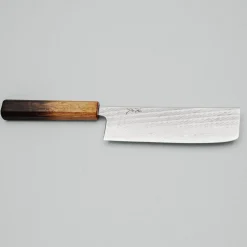 Tsunehisa AUS10 Nawame Damast Nakiri 16.5 cm