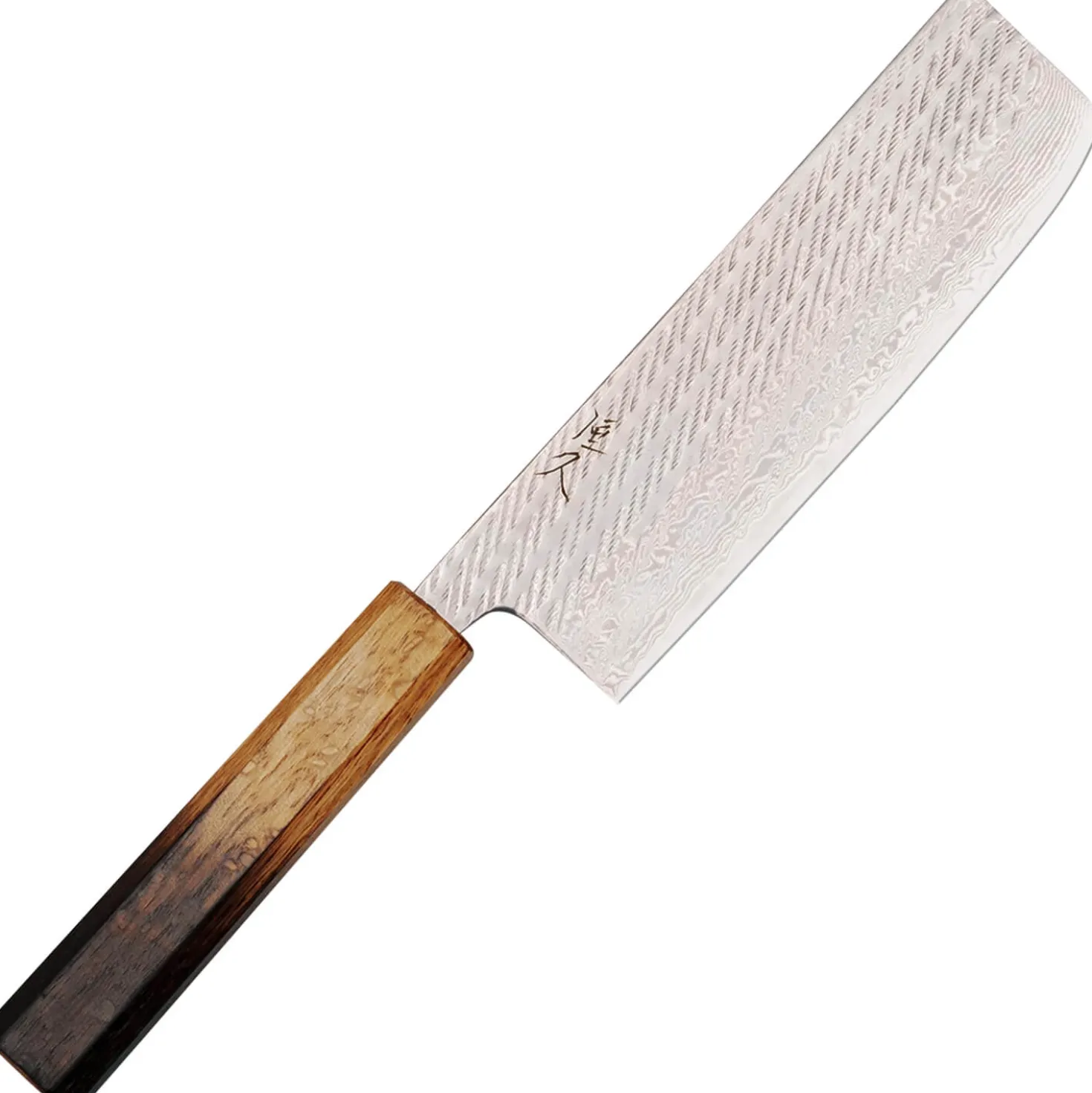 Tsunehisa AUS10 Nawame Damast Nakiri 16.5 cm