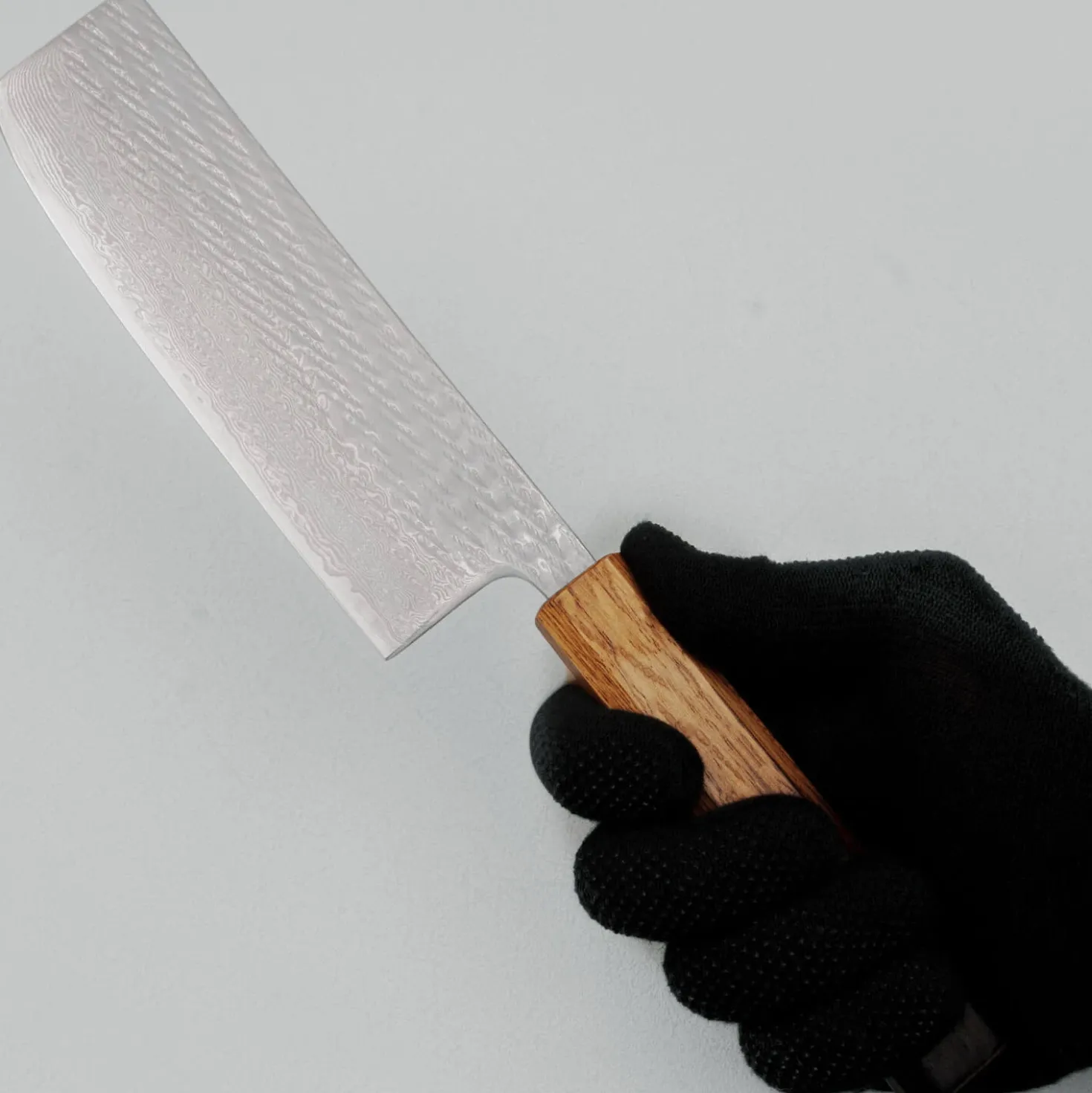 Tsunehisa AUS10 Nawame Damast Nakiri 16.5 cm