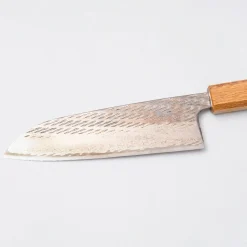 Tsunehisa AUS10 Nawame Damast Santoku 17 cm