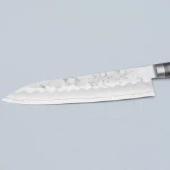 Tsunehisa Ginsan Nashiji Brown Gyuto 21 cm