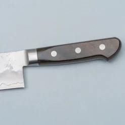 Tsunehisa Ginsan Nashiji Brown Gyuto 21 cm
