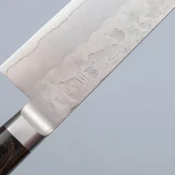Tsunehisa Ginsan Nashiji Brown Kiritsuke 21 cm