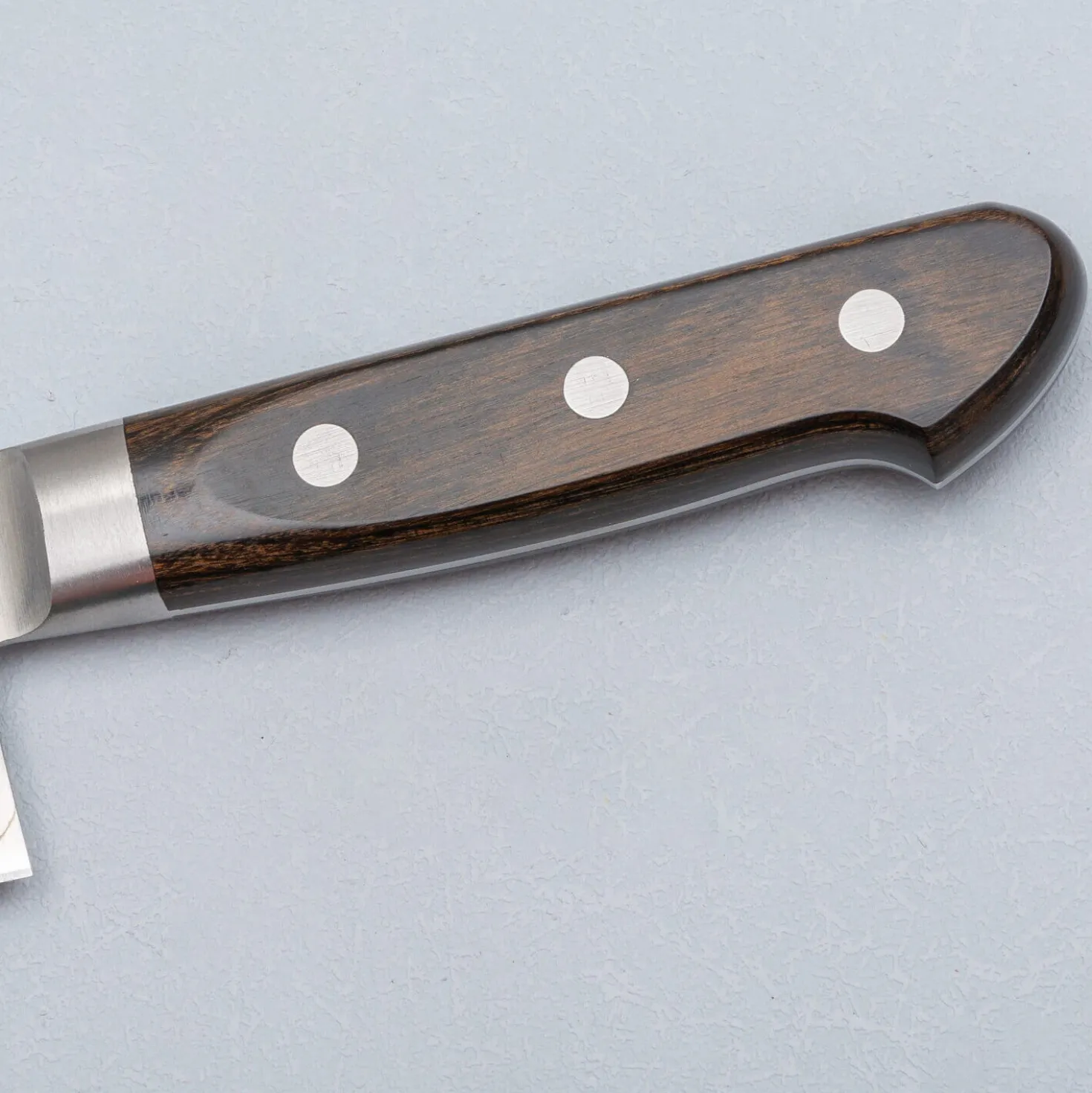 Tsunehisa Ginsan Nashiji Brown Kiritsuke 21 cm