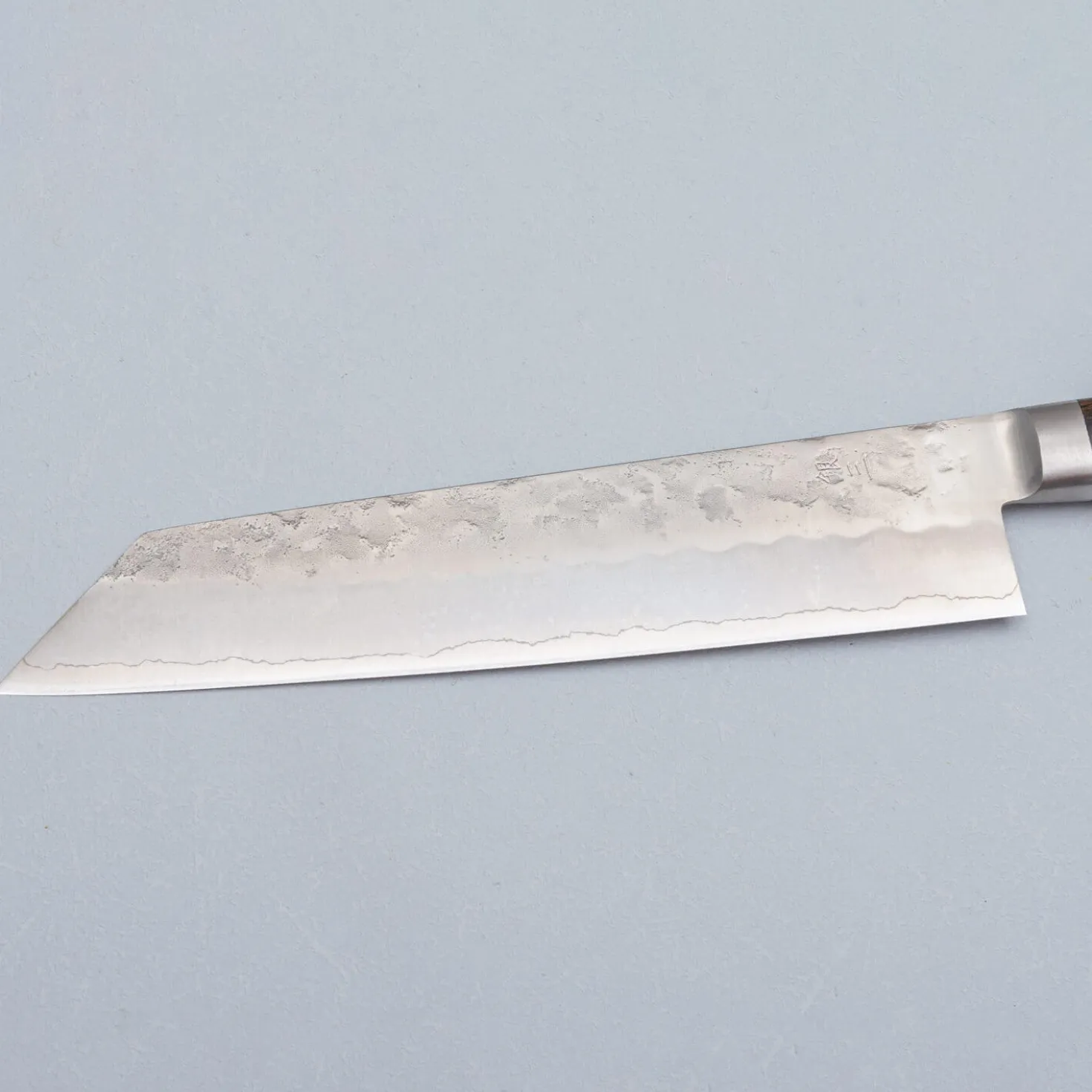 Tsunehisa Ginsan Nashiji Brown Kiritsuke 21 cm