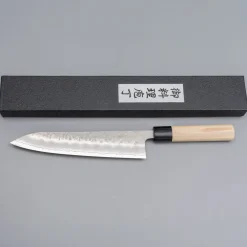 Tsunehisa Ginsan Nashiji Gyuto 21 cm