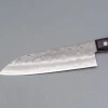 Tsunehisa Ginsan Nashiji Purple Santoku 17 cm