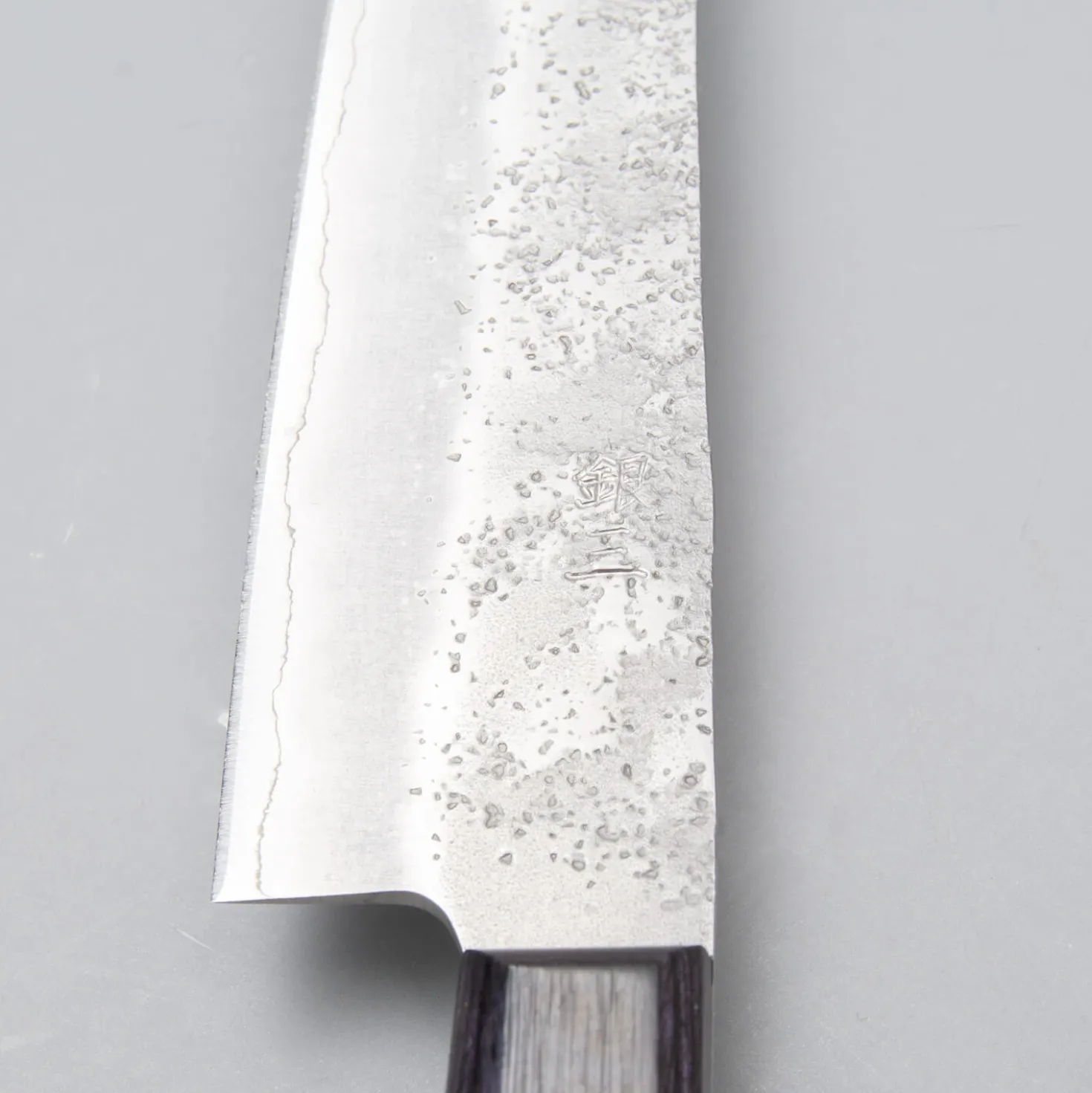 Tsunehisa Ginsan Nashiji Purple Petty 13 cm
