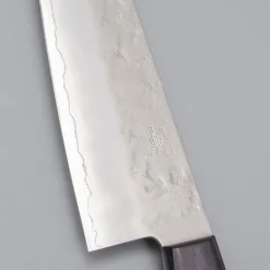Tsunehisa Ginsan Nashiji Purple Gyuto 21 cm