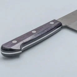 Tsunehisa Ginsan Nashiji Purple Nakiri 16.5 cm