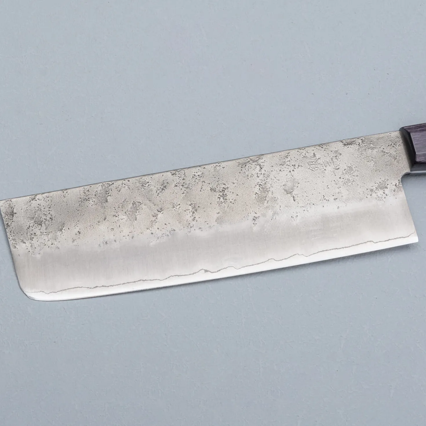 Tsunehisa Ginsan Nashiji Purple Nakiri 16.5 cm