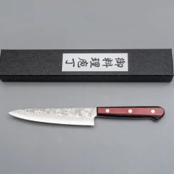 Tsunehisa Ginsan Nashiji Red Petty 13 cm