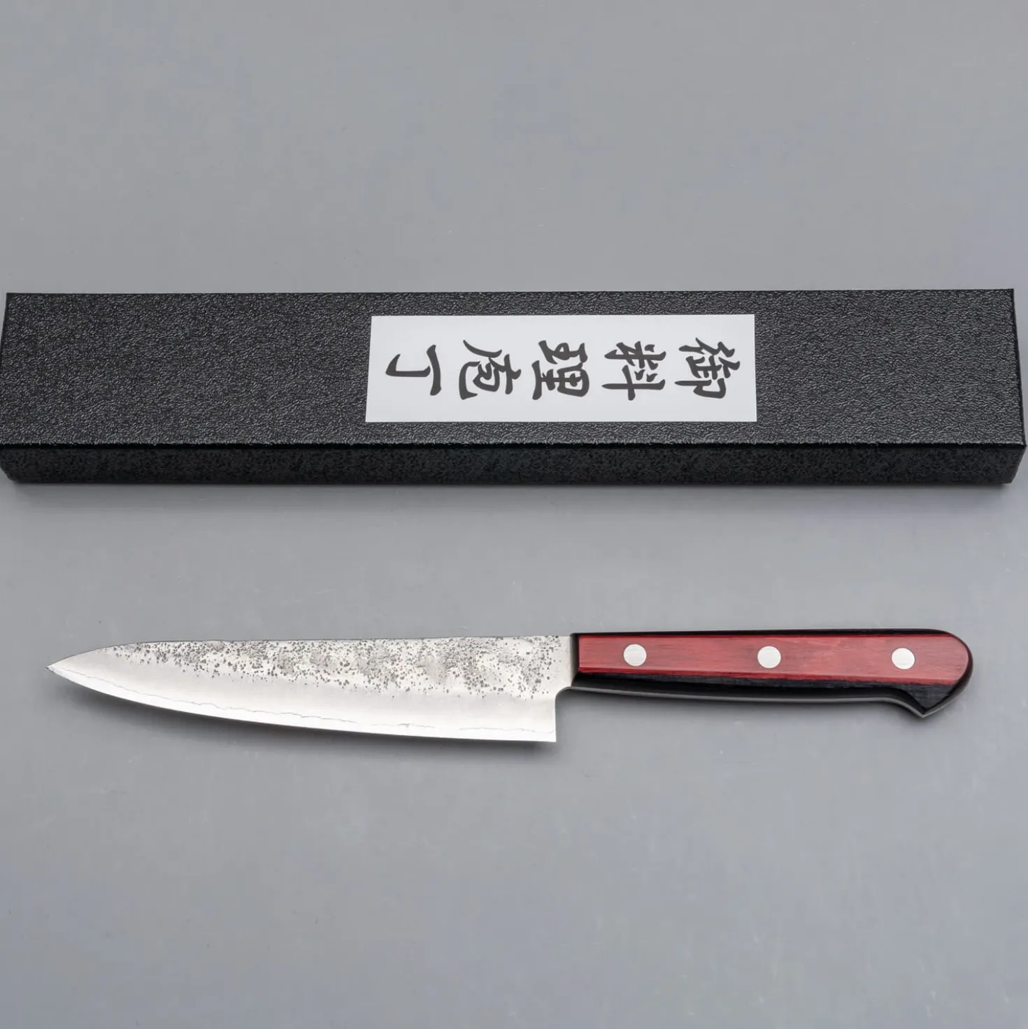 Tsunehisa Ginsan Nashiji Red Petty 13 cm