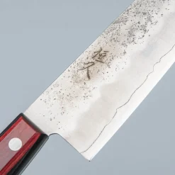 Tsunehisa Ginsan Nashiji Red Gyuto 21 cm