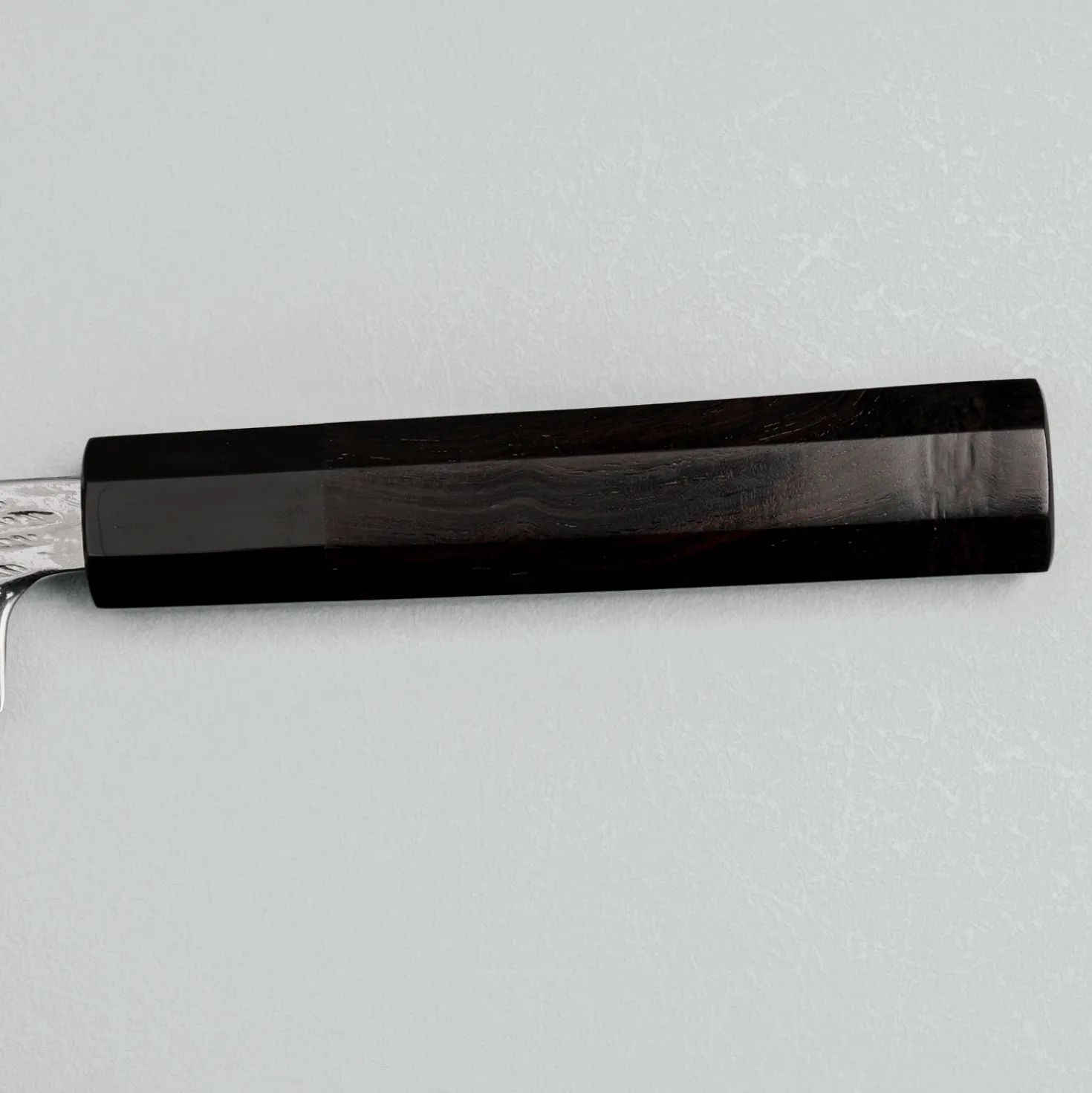 Tsunehisa Ginsan Nawame Damast Ebony Petty 13.5 cm