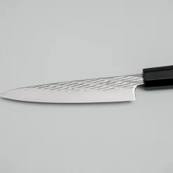 Tsunehisa Ginsan Nawame Damast Ebony Petty 13.5 cm