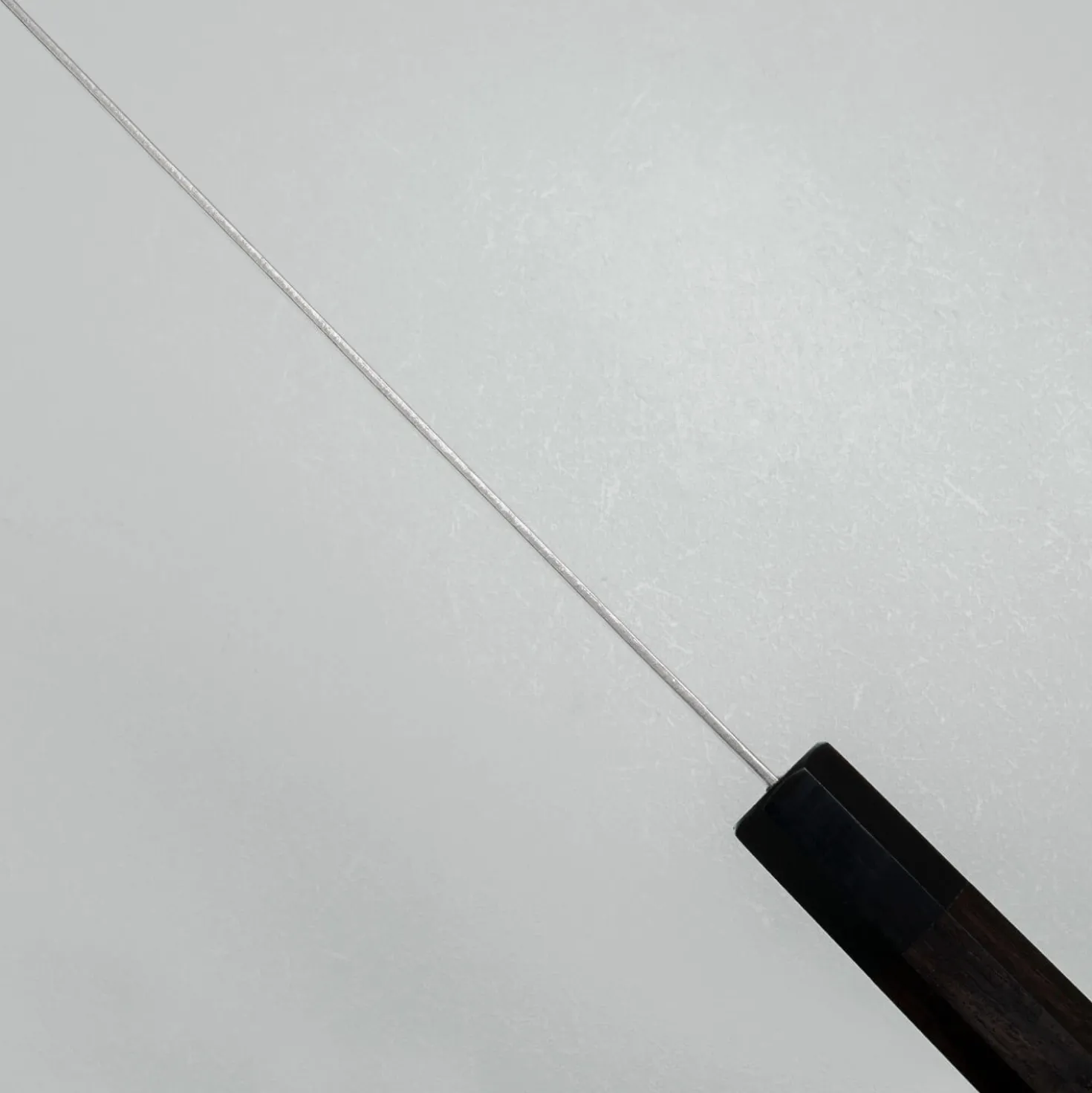 Tsunehisa Ginsan Nawame Damast Ebony Nakiri 16.5 cm
