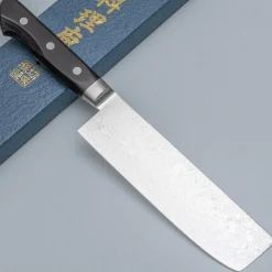 Tsunehisa 45 Layers Mirrored Nakiri 17 cm