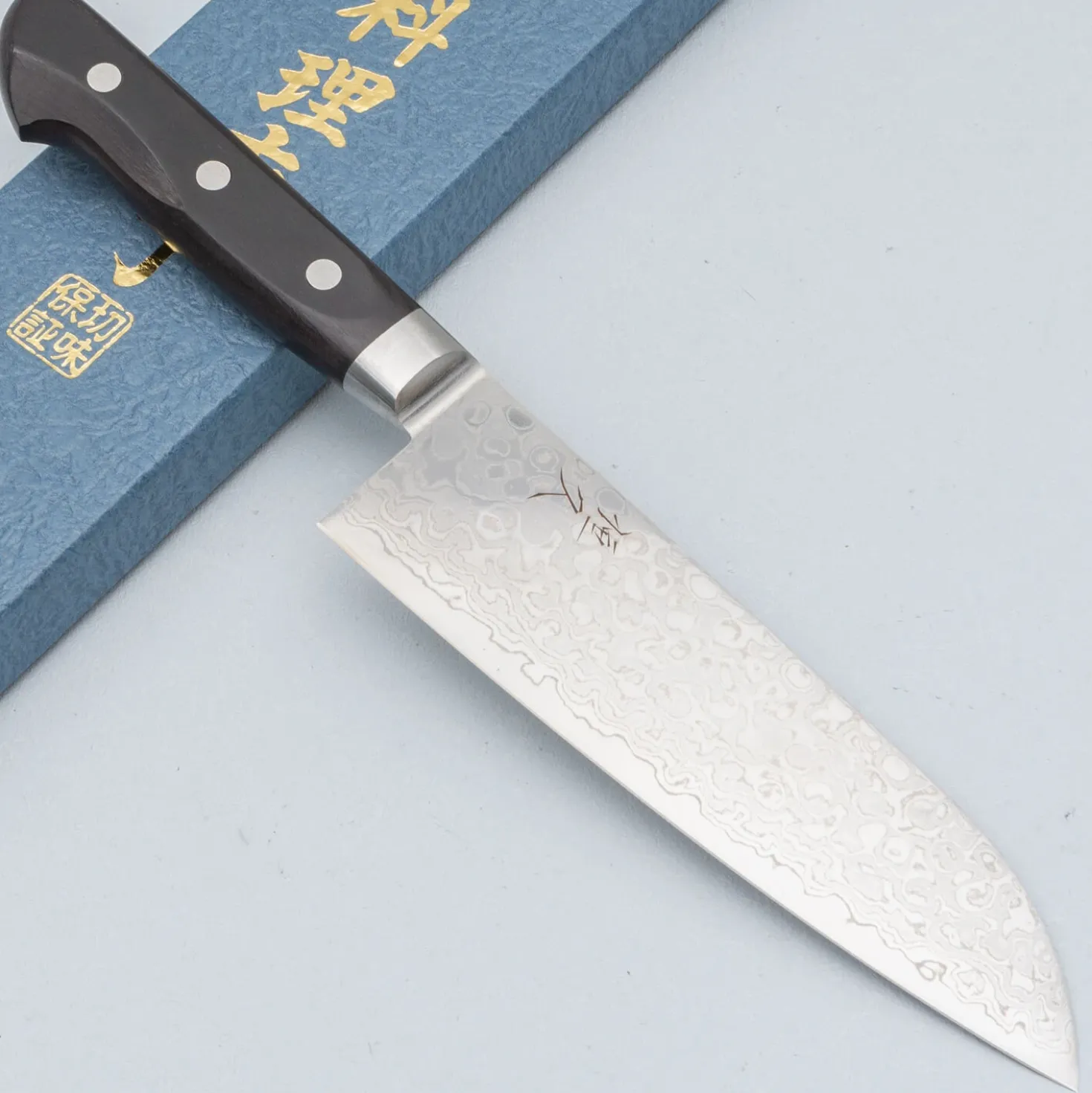 Tsunehisa 45 Layers Mirrored Santoku 18 cm