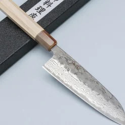 Tsunehisa Sandvik Washiji Santoku 16.5 cm