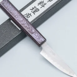Tsunehisa Shirogami Lacquered Petty 8 cm