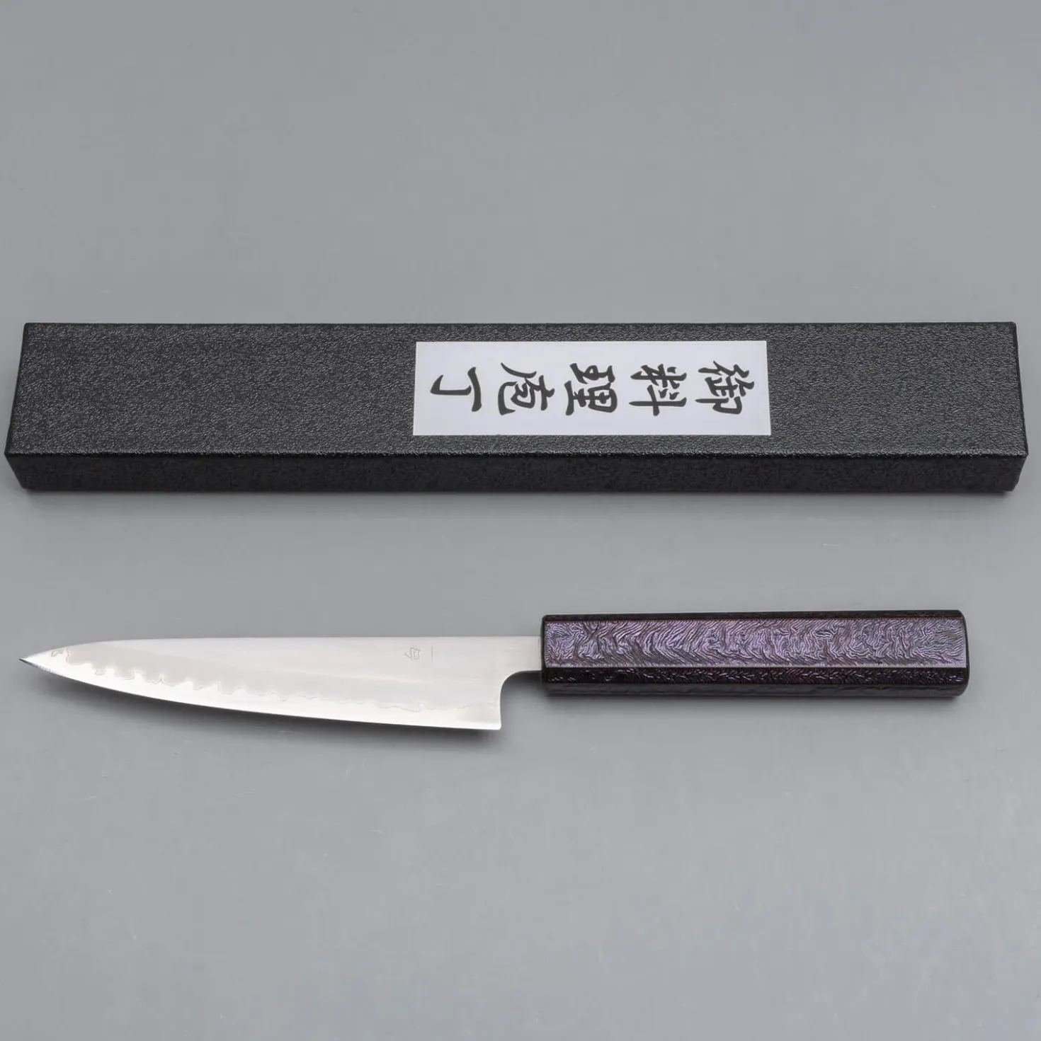 Tsunehisa Shirogami Lacquered Petty 13 cm