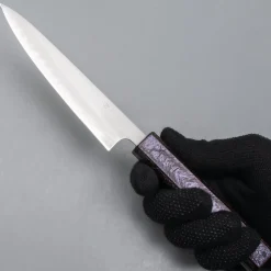 Tsunehisa Shirogami Lacquered Petty 13 cm