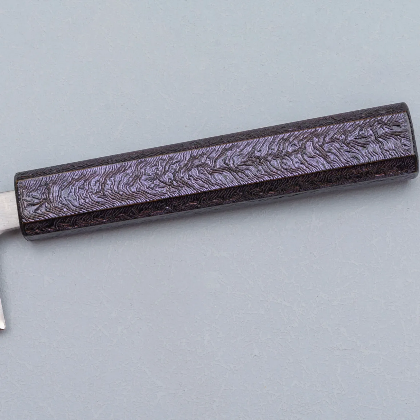 Tsunehisa Shirogami Lacquered Gyuto 24 cm