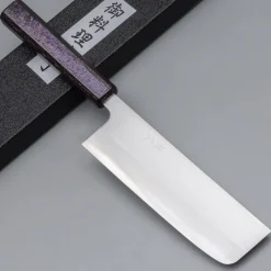 Tsunehisa Shirogami Lacquered Nakiri