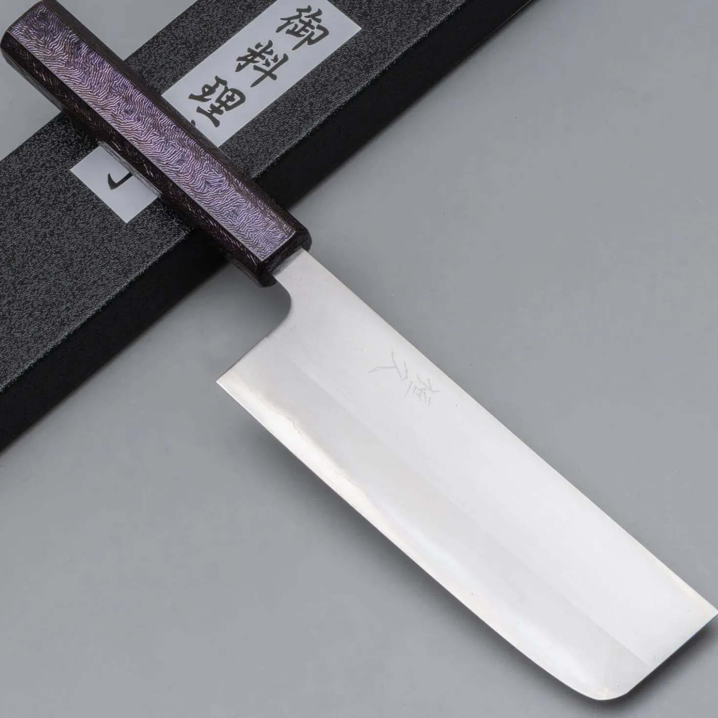 Tsunehisa Shirogami Lacquered Nakiri