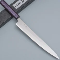 Tsunehisa Shirogami Lacquered Sujihiki 24 cm