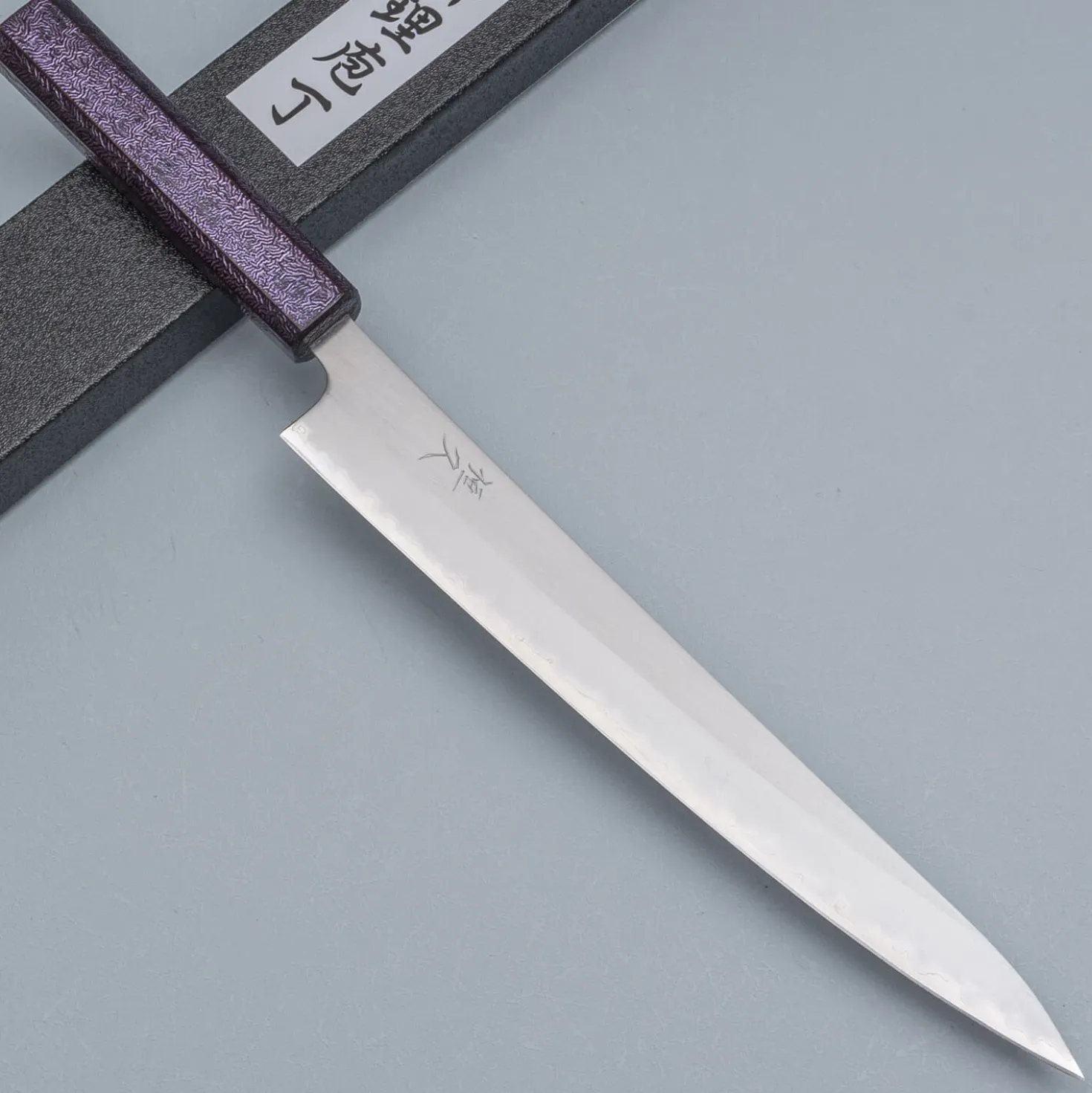 Tsunehisa Shirogami Lacquered Sujihiki 24 cm