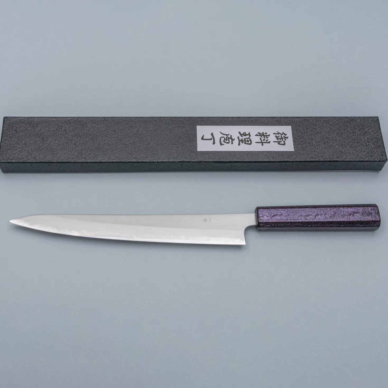 Tsunehisa Shirogami Lacquered Sujihiki 24 cm