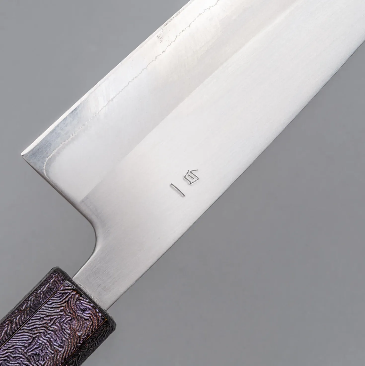 Tsunehisa Shirogami Lacquered Santoku