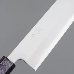 Tsunehisa Shirogami Lacquered Kiritsuke 21 cm