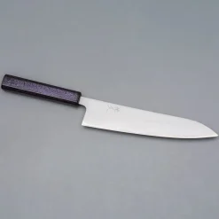 Tsunehisa Shirogami Lacquered Gyuto 21 cm