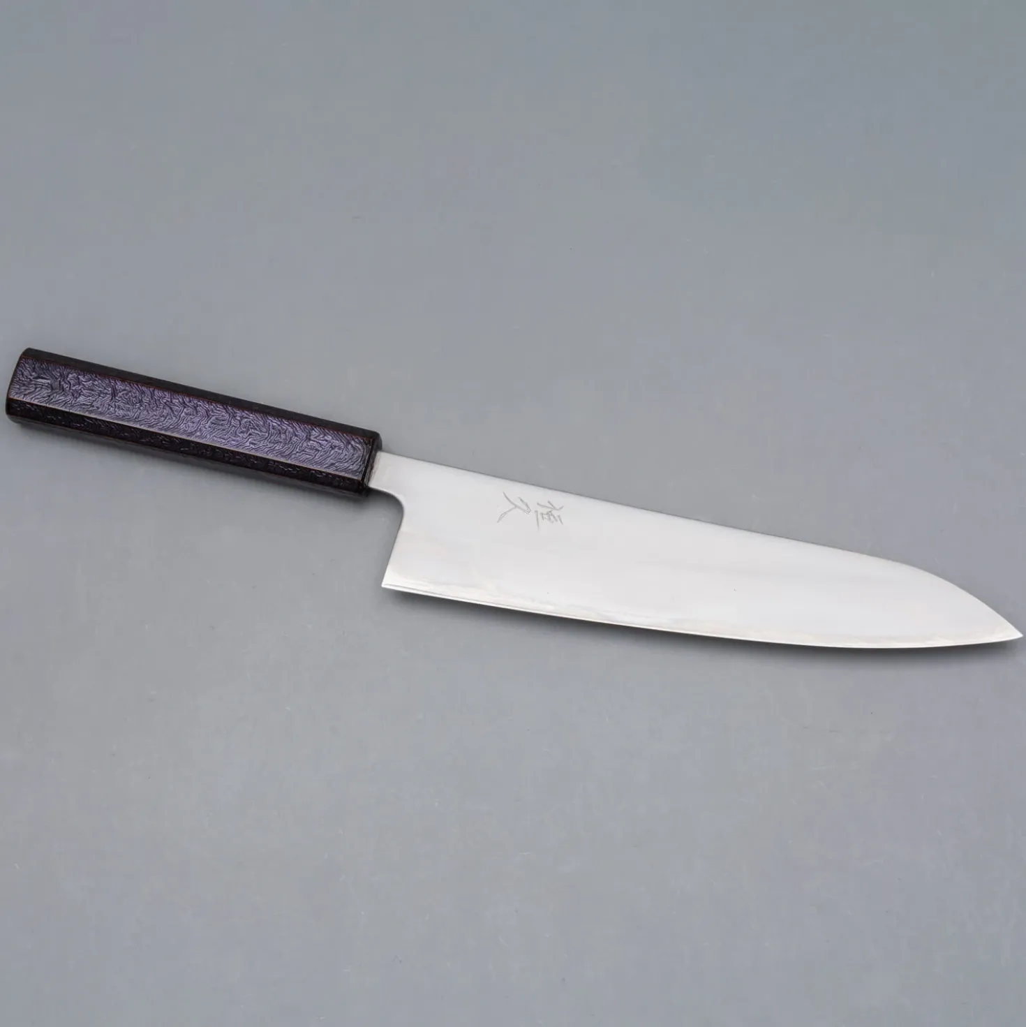 Tsunehisa Shirogami Lacquered Gyuto 21 cm