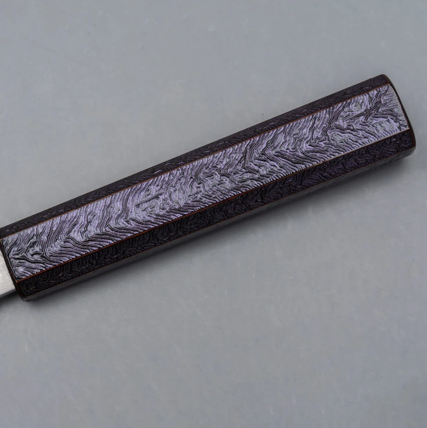 Tsunehisa Shirogami Lacquered Gyuto 21 cm