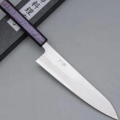 Tsunehisa Shirogami Lacquered Gyuto 21 cm