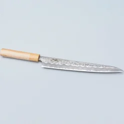 Tsunehisa Shirogami Tsuchime Migaki Sujihiki 24 cm